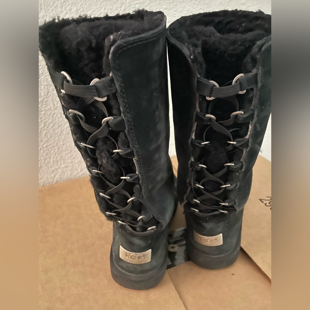 Ugg tall black boots